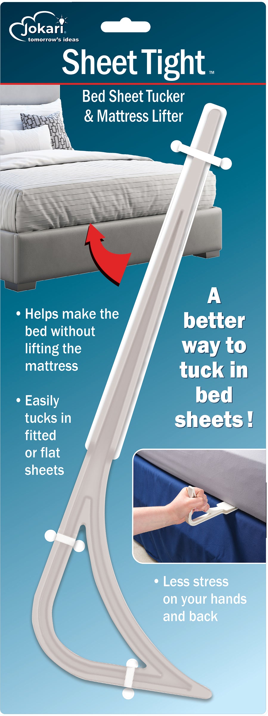 Sheet Tight™ - Bed Sheet Tucker & Mattress Lifter