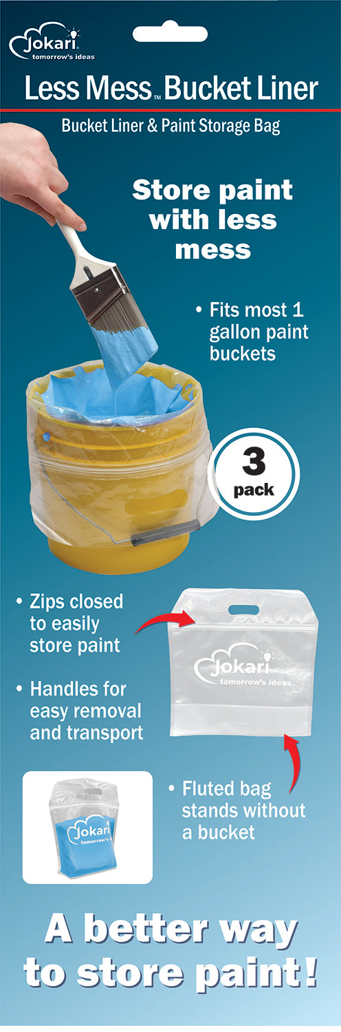 Less Mess™ Bucket Liner & Paint Storage Bag