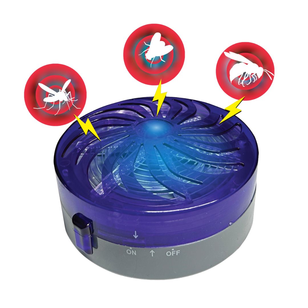 Zap Away™ Solar-Powered Bug Zapper