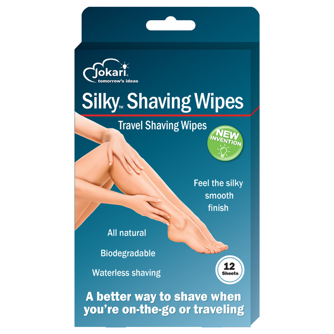 Silky™ Shaving Wipes - Travel Shaving Wipes