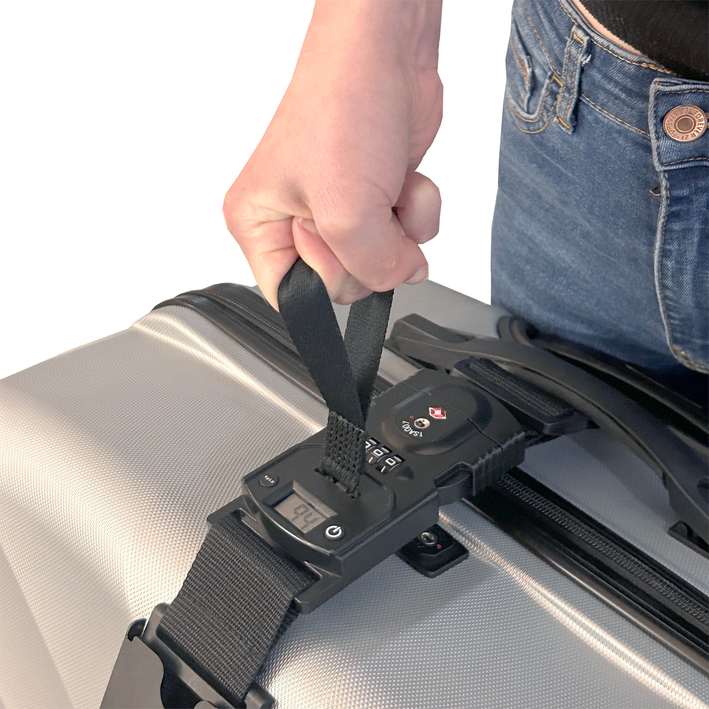 Luggage Scale™ - Locking Travel Strap