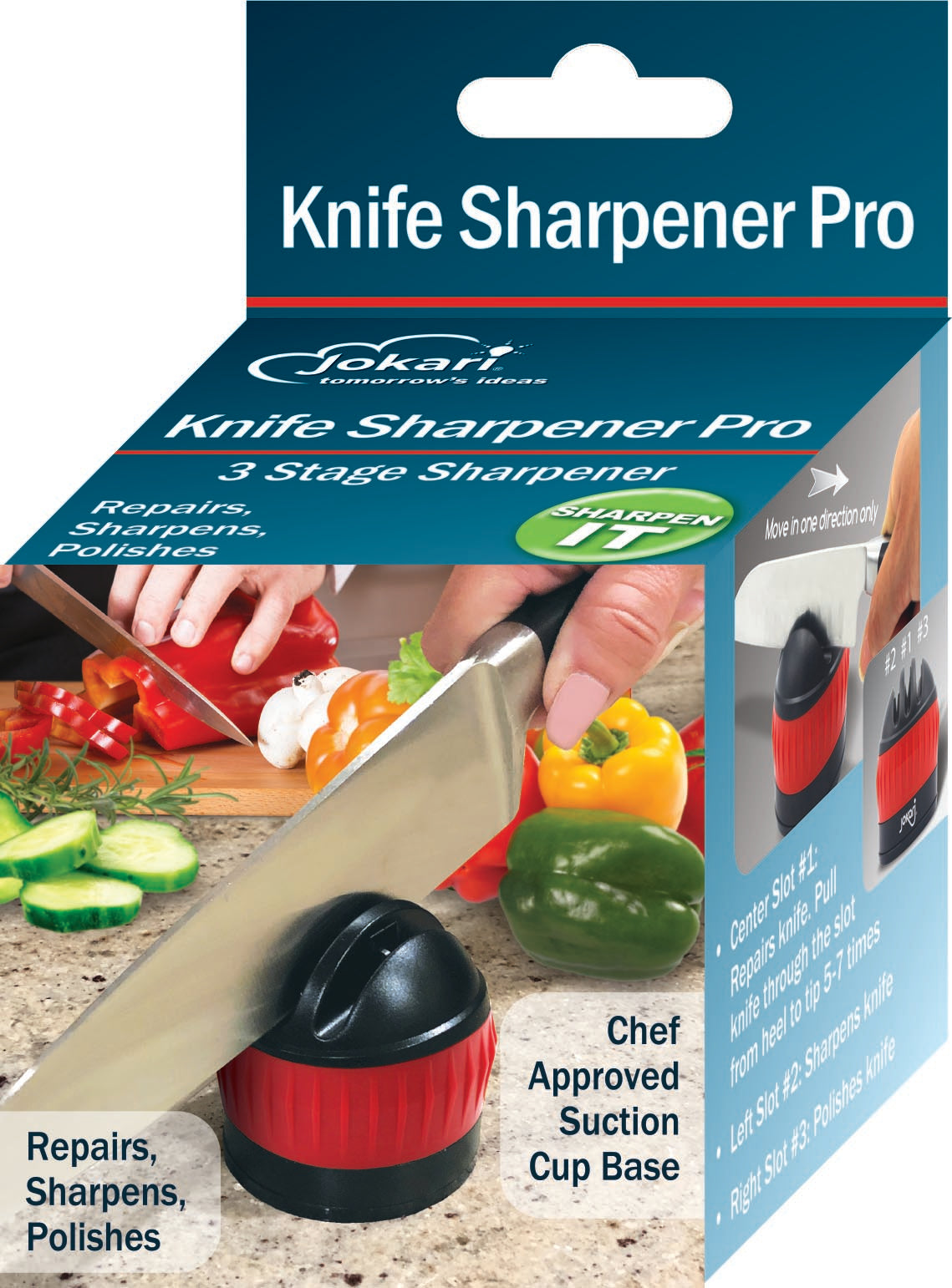 Suction-Cup Knife Sharpener AmeriMark
